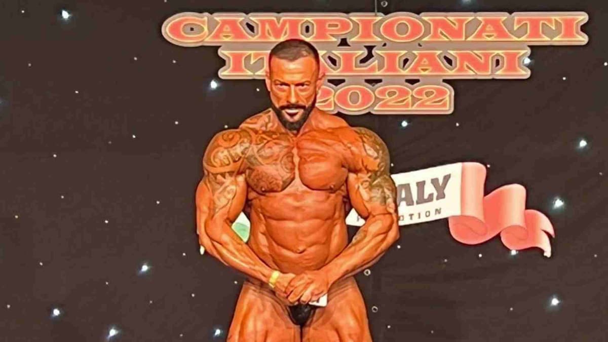 Fabrizio Ciccolella, bodybuilder formiano vincitore ai campionati italiani assoluti
