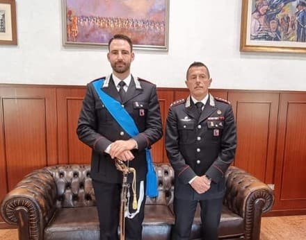Formia: Tenente Alessandro Tolo, nuovo comandante del Nucleo Operativo e Radiomobile della Compagnia dei Carabinieri