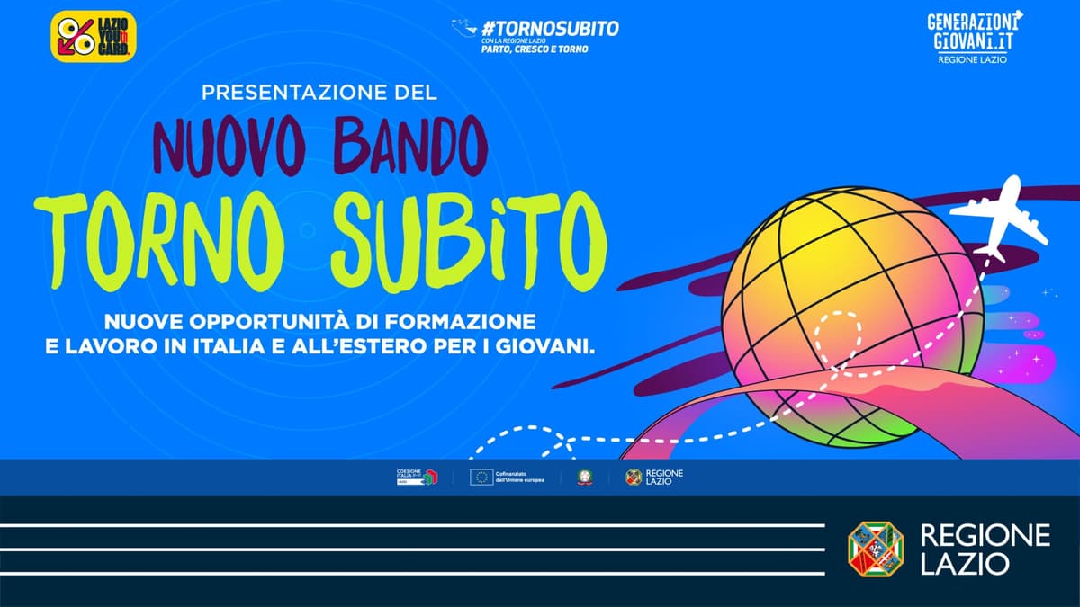 Torno Subito: opportunità di formazione per i giovani