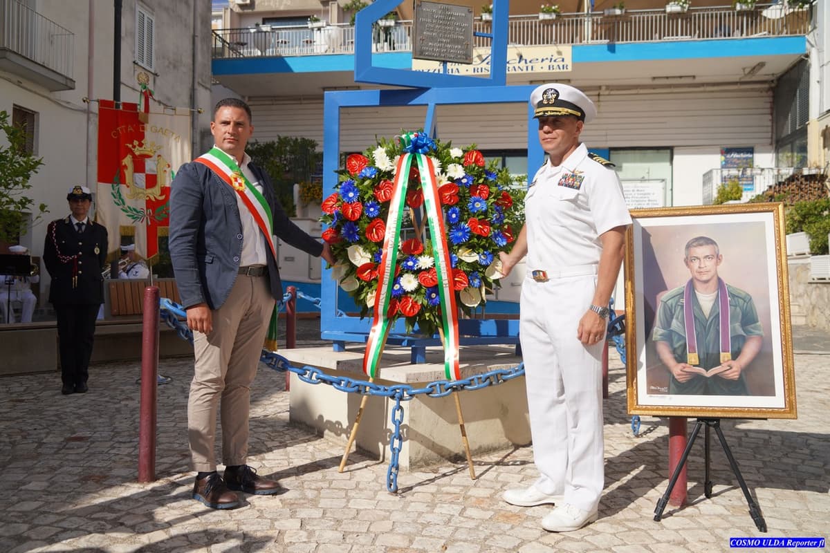 Gaeta, commemorazione di Vincent Capodanno