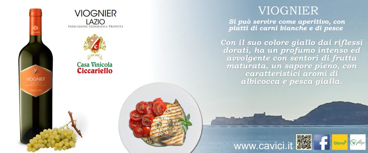 CAVICI: Viognier Lazio IGP