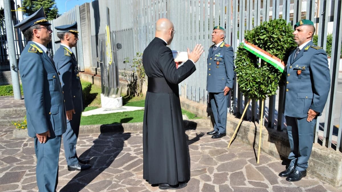 Guardia di Finanza: a Formia commemorato l'Appuntato Scelto Vincenzo Di Donna "vittima del servizio"