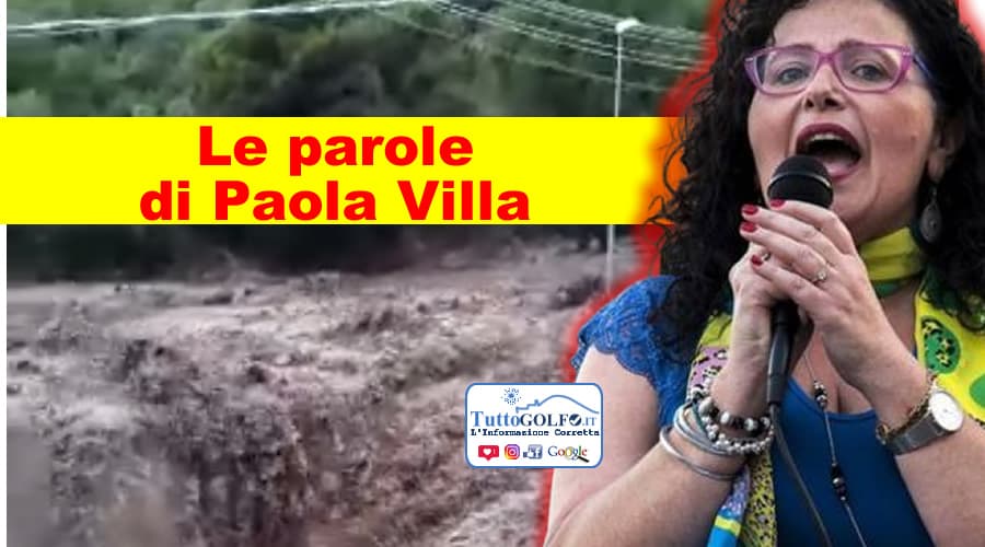 Formia - Le parole di Paola Villa riguardanti la bomba d'acqua