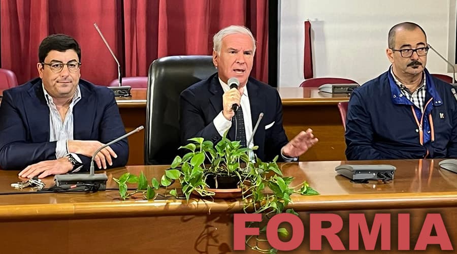 Emergenza maltempo: a Formia la visita del Prefetto di Latina Maurizio Falco