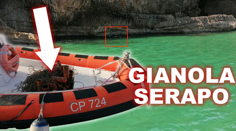 Sequestrate a Gianola 37 nasse per polpi. A Serapo sequestrata una rete da imbrocco