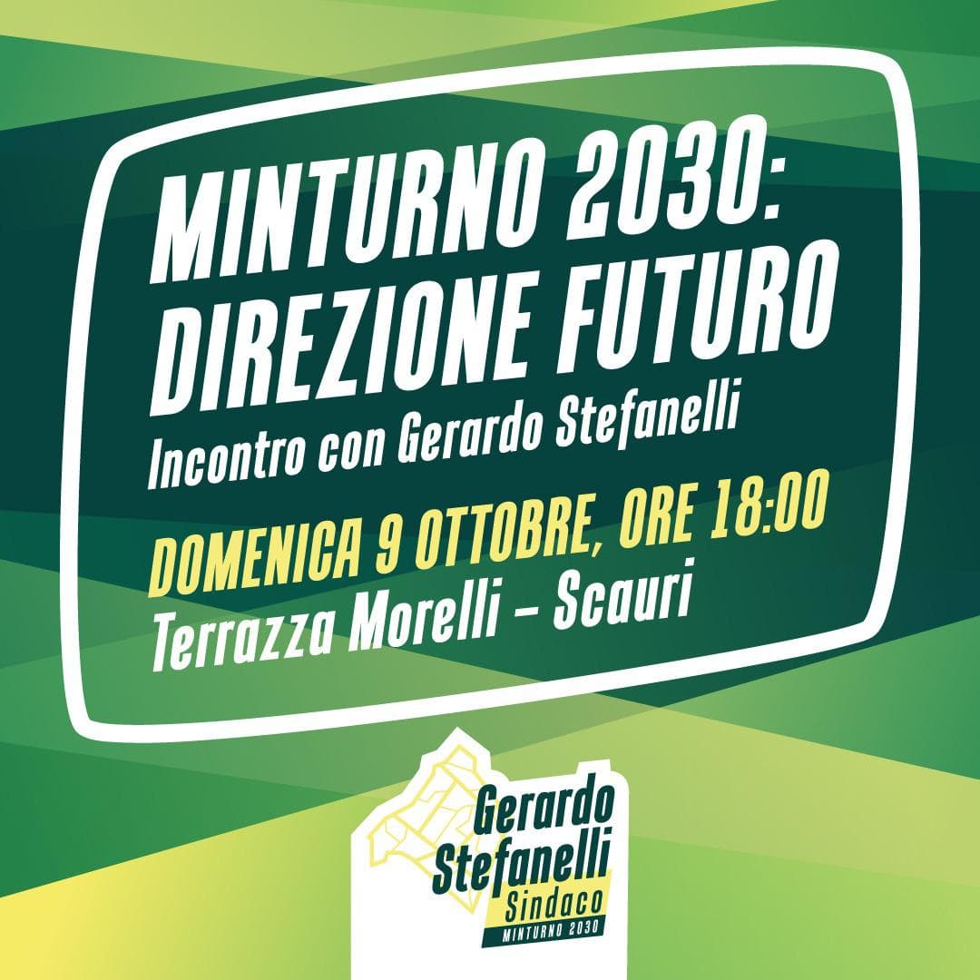 Minturno: il sindaco Stefanelli incontra la comunità alla Terrazza Morelli per il consuntivo estate 2022