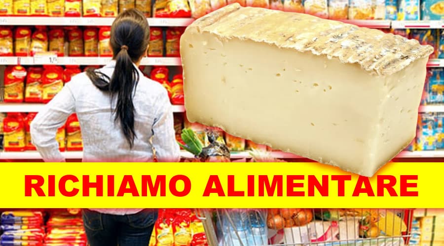 Formaggio Taleggio, richiamo alimentare per tre prodotti