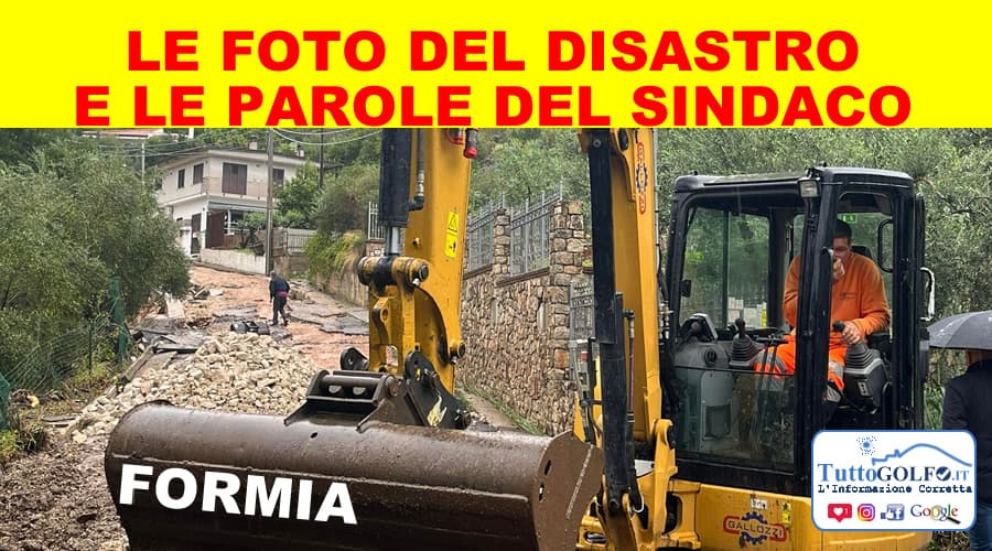 Formia, bomba d'acqua: le foto del disastro e le parole del Sindaco