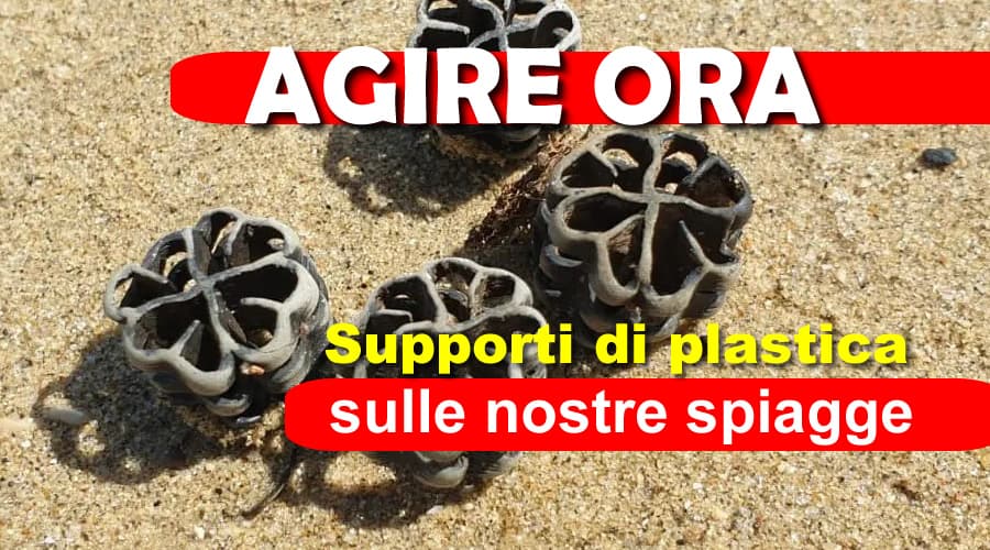 Supporti di plastica da depurazione: è allarme nel Golfo di Gaeta