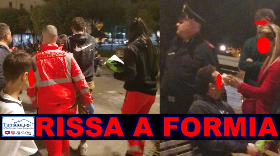 Formia, rissa tra giovani in Piazza Aldo Moro nel giorno di Halloween