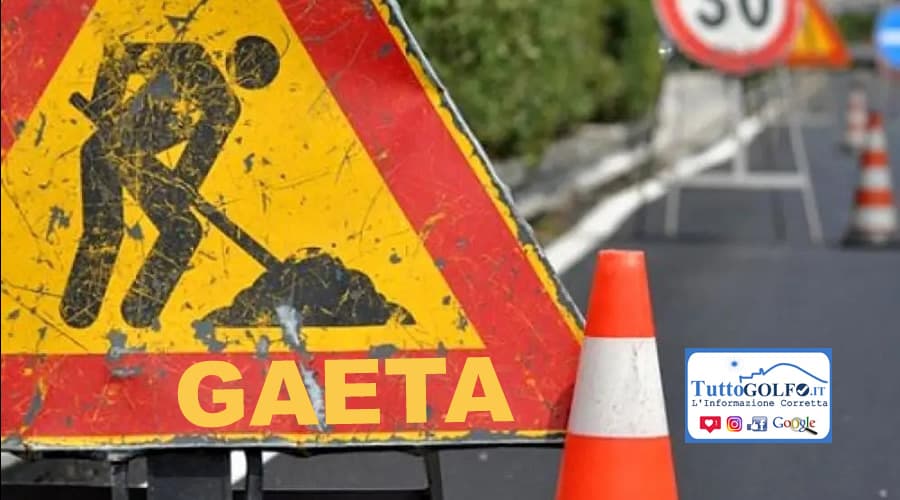 Gaeta, Divieto di transito su Lungomare Caboto, nel tratto...