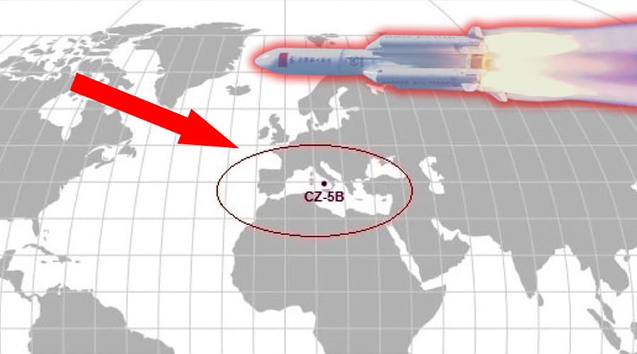 Lanciatore spaziale cinese: al via monitoraggio del rientro incontrollato in atmosfera
