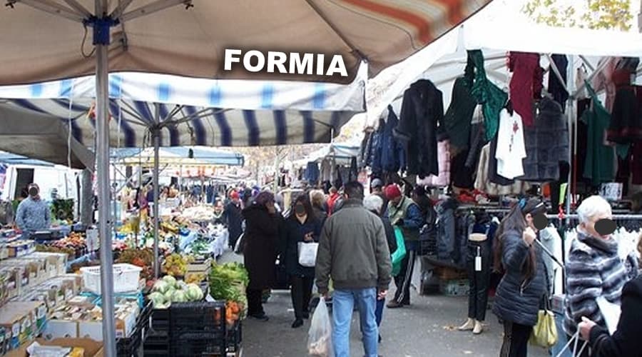 Formia - Il mercato settimanale di Largo Paone sarà anticipato