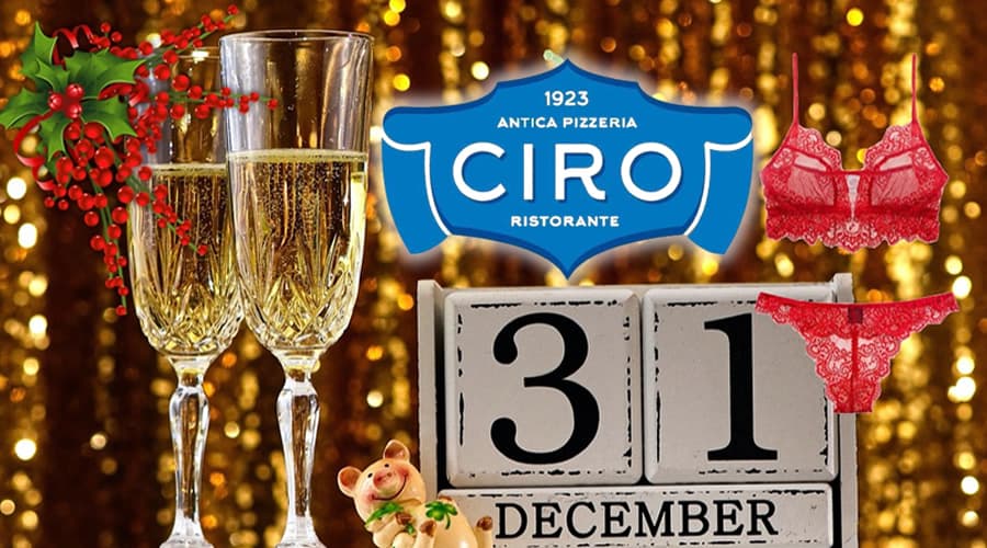 Capodanno a Gaeta, l’Antica Pizzeria Ristorante Ciro presenta il Gran Cenone di San Silvestro: mare, tradizione e spettacolo per accogliere il 2026