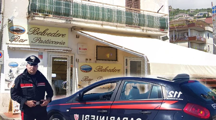 Formia, furto al bar Belvedere: individuato un giovane ladro