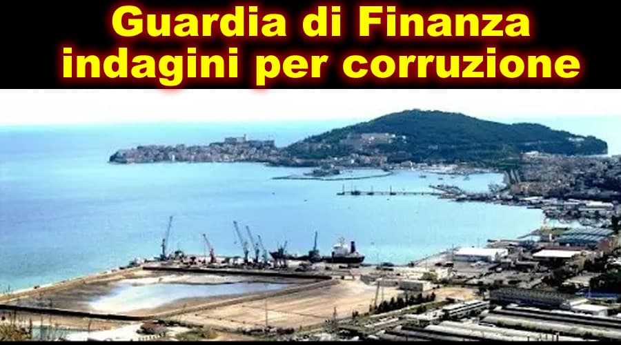 Indagine per corruzione per lavori al porto di Gaeta