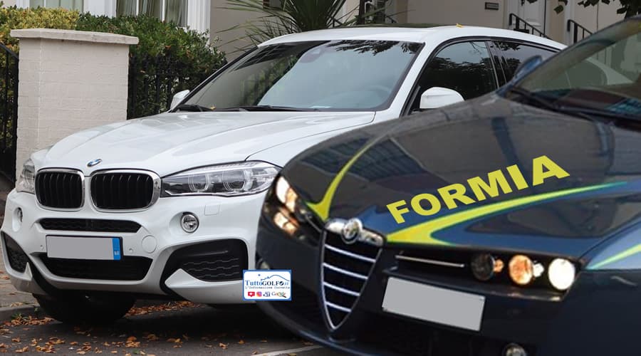 Formia: 5 imprenditori nel mirino della Finanza. Sequestrata una BMW X6 e varie quote societarie. L'aggiornamento