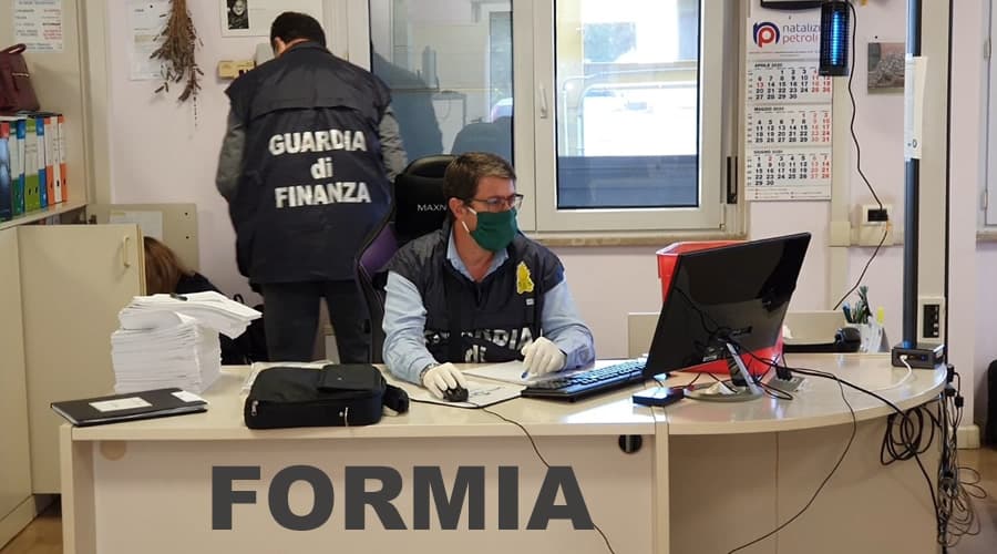 Formia: sequestrati beni mobili e valori mobiliari per circa 224mila euro a 5 imprenditori dalla Guardia di Finanza