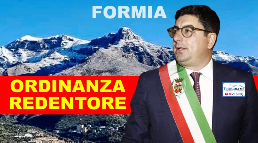 Formia, Ordinanza Redentore: divieto di circolazione pedonale e veicolare