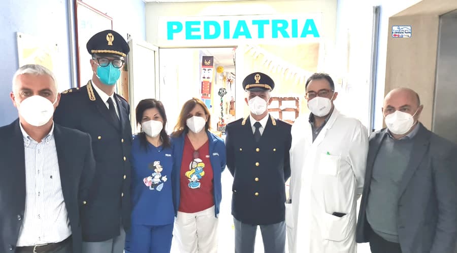 Regalato un sorriso ai bambini ricoverati al Dono Svizzero di Formia