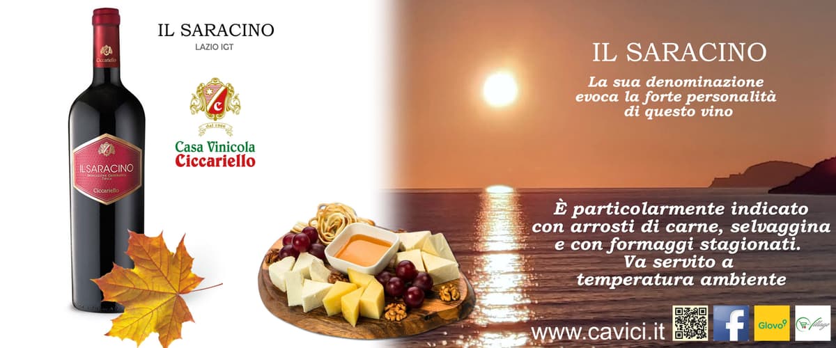 Saracino CAVICI un vino di carattere