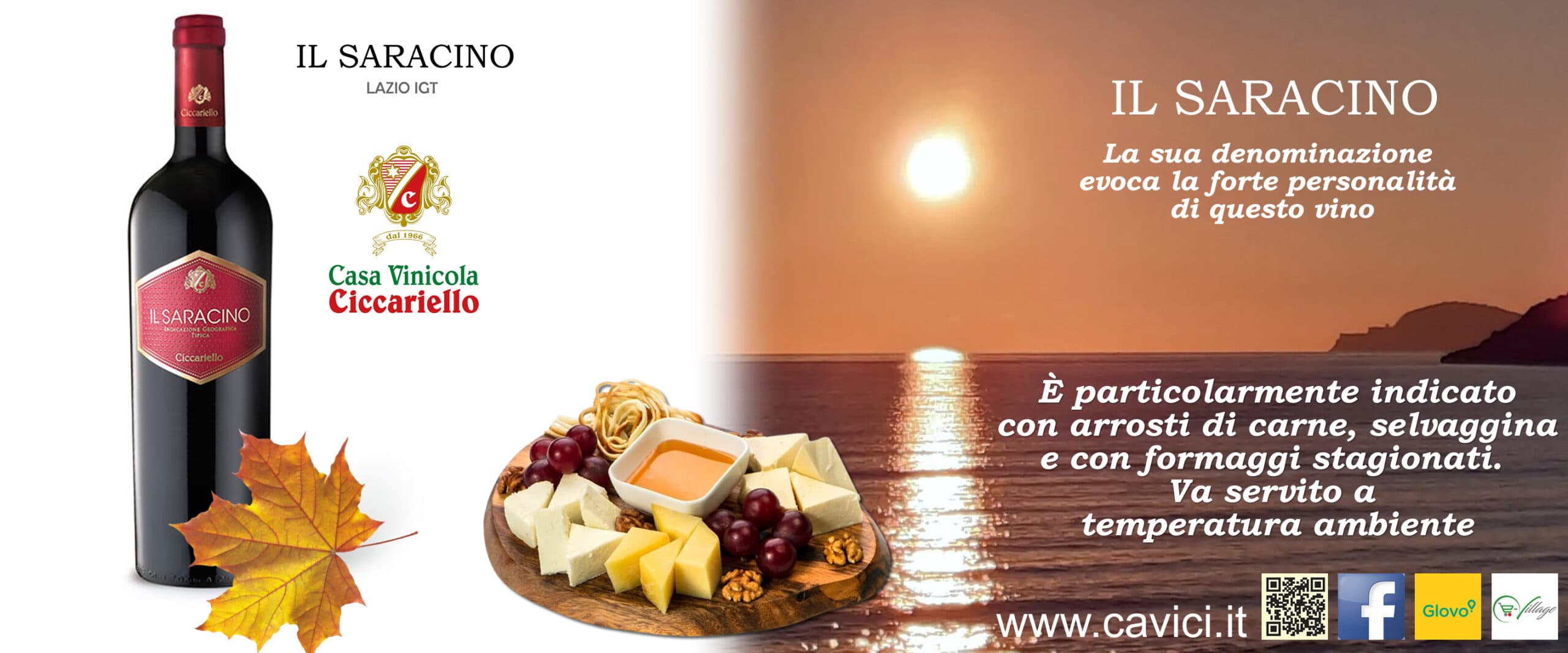 Saracino CAVICI un vino di carattere