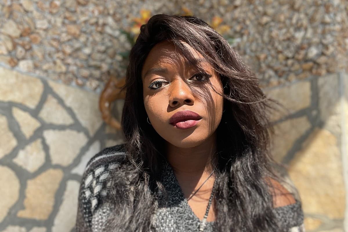 Sabrina Efionayi presso il Villaggio Don Bosco di Formia
