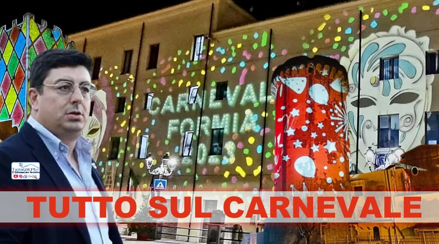 Formia, Carnevale: tra Video Mapping e Feste di Quartiere