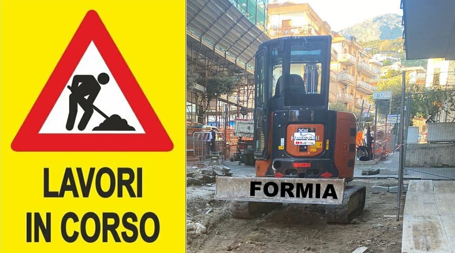 Formia, via XXIV Maggio: Partiti i lavori di riqualificazione