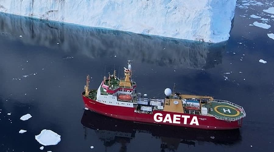 Antartide, Nave più a sud di sempre. A bordo diversi ufficiali di Gaeta