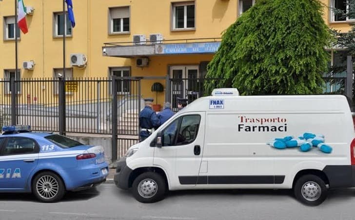 Operatore sanitario denunciato per trasporto di medicinali stupefacenti