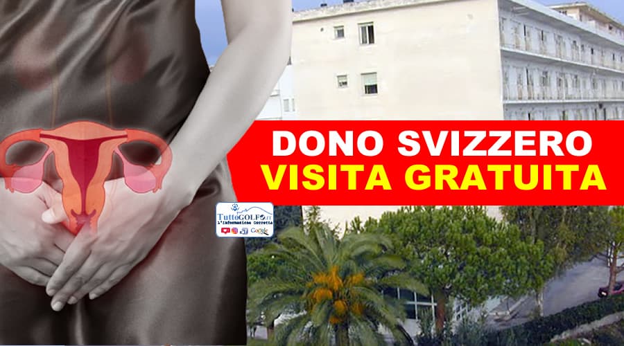 Formia: Dono Svizzero, Endometriosi: 27 Marzo visita gratuita