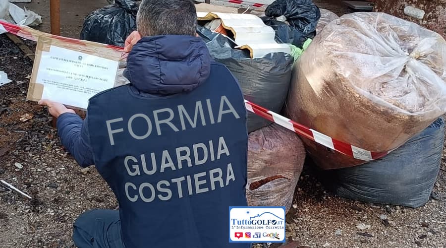 Formia: deposito incontrollato di rifiuti pericolosi e non pericolosi in un cantiere navale