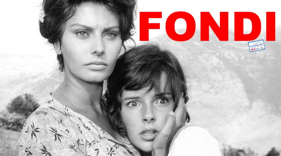 Eleonora Brown, Rosetta nel film La Ciociara, ospite a Fondi