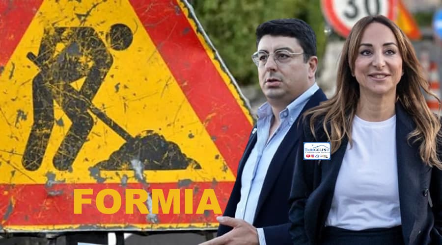 Formia, Via Vitruvio: al via da lunedì 8 gennaio i lavori di ripristino del manto stradale