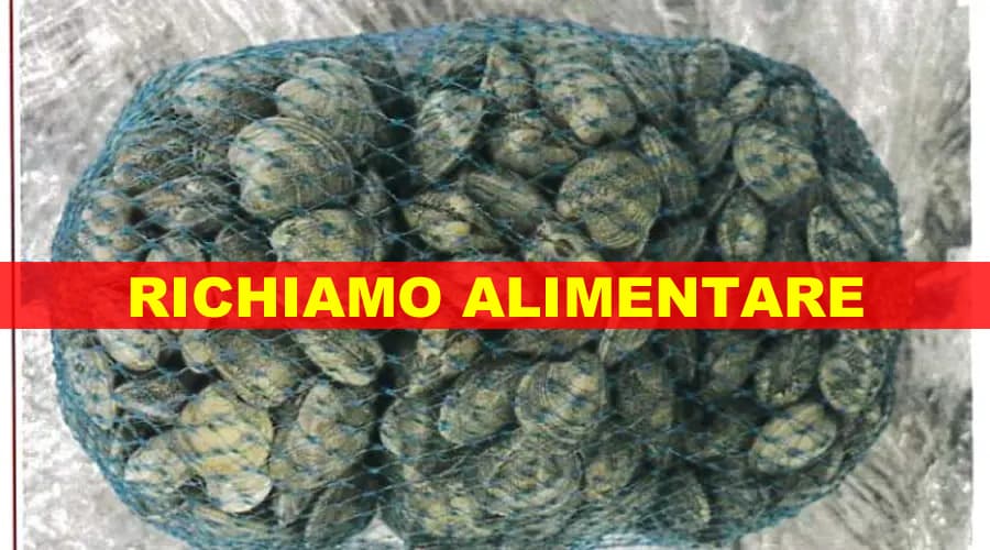 Vongola lupino: Richiamo Alimentare dal Ministero della Salute