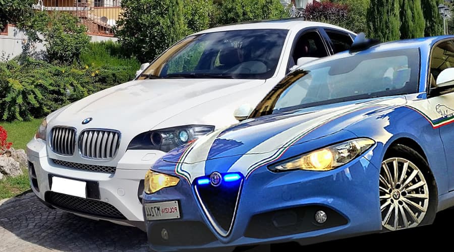 Tenta di sfuggire al controllo della Volante. Denunciato