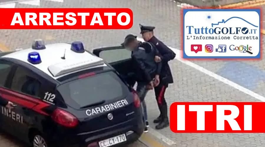Itri: tenta la truffa del finto nipote, ma ad attenderlo in casa ci sono Carabinieri e Polizia locale. Arrestato un ventiduenne