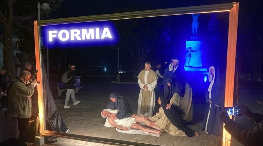 Formia, i Quadri della Passione: Venerdì 7 Aprile la rappresentazione della Passione di Cristo