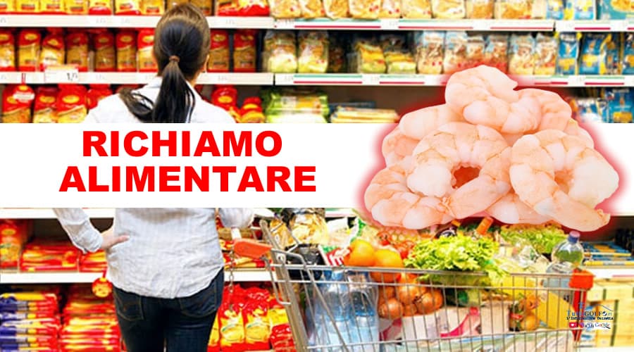 Possibile presenza di listeria nei gamberetti. Richiamo alimentare dal Ministero della Salute
