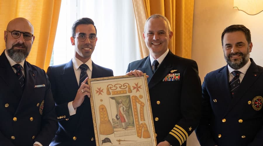 Incontro della Legazione di Gaeta dell'Istituzione dei Cavalieri di Santo Stefano. Un successo