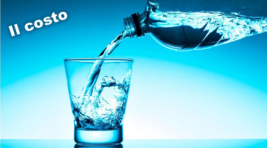 I vari costi dell'acqua in bottiglia nel mondo. L'acqua, il nuovo oro del futuro