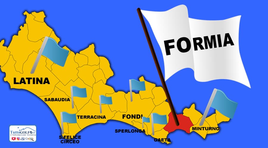 Formia, unico comune della Provincia di Latina, affacciato sul mare, a non ottenere la Bandiera Blu