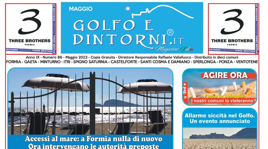 In distribuzione il Magazine Golfo e Dintorni di Maggio