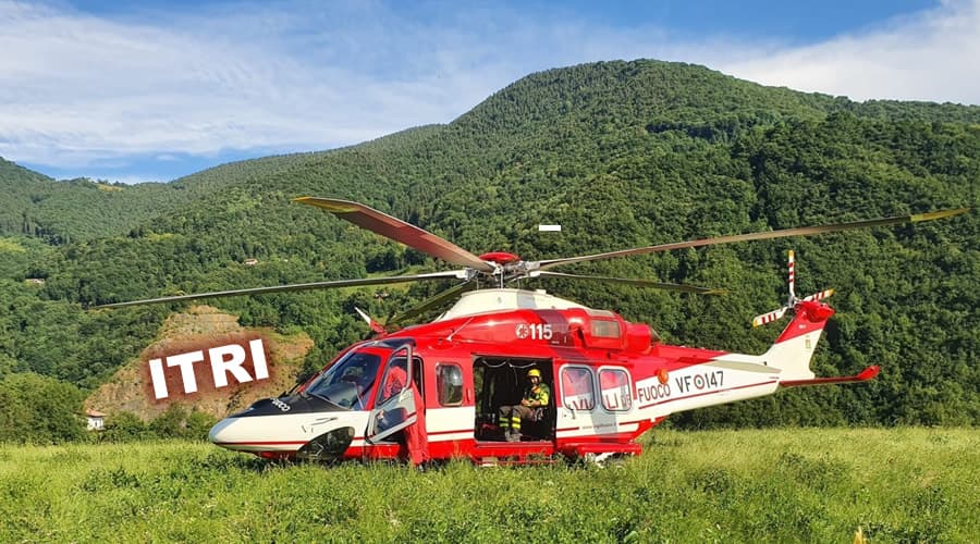 Itri, due persone disperse in montagna. I Vigili del Fuoco salvano una ragazza di Formia e un ragazzo di Frosinone