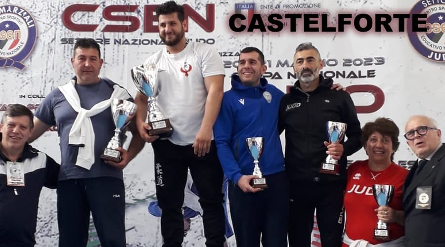 CASTELFORTE VINCE ANCORA. JUDO MENCHELLA CLUB SUL PALCOSCENICO NAZIONALE