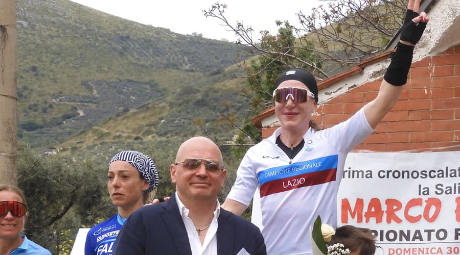 Primo gradino del podio per il terracinese Luca Madaluni per la 1^ cronoscalata “La salita di Marco Pantani”