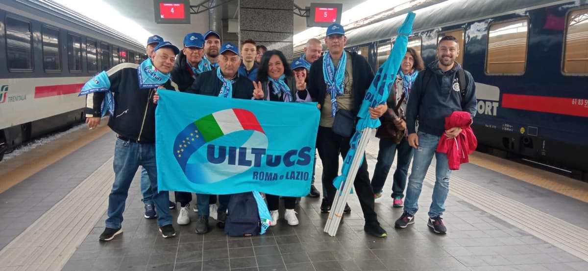 UIL da Latina a Napoli per la terza manifestazione unitaria nazionale