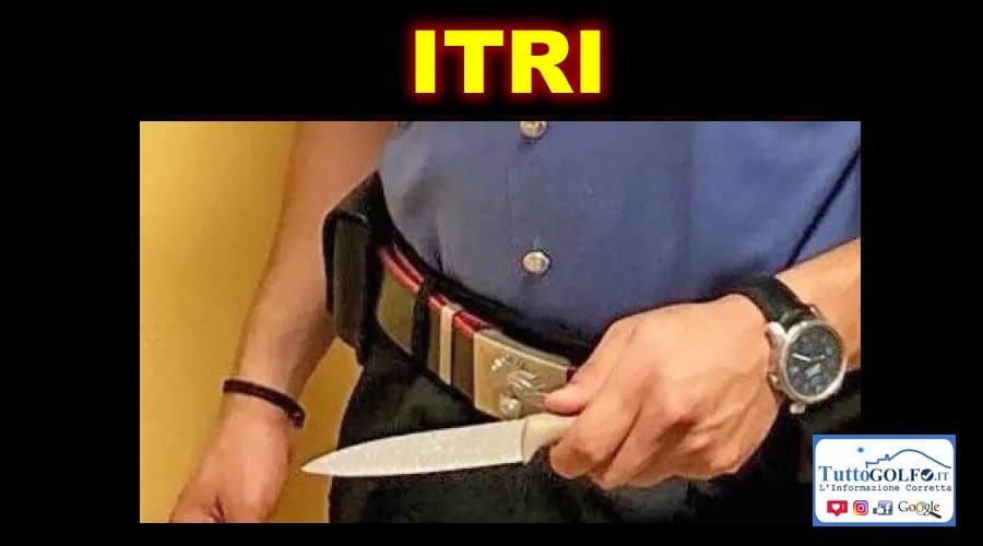 Itri - In giro con coltello ed oggetti atti ad offendere