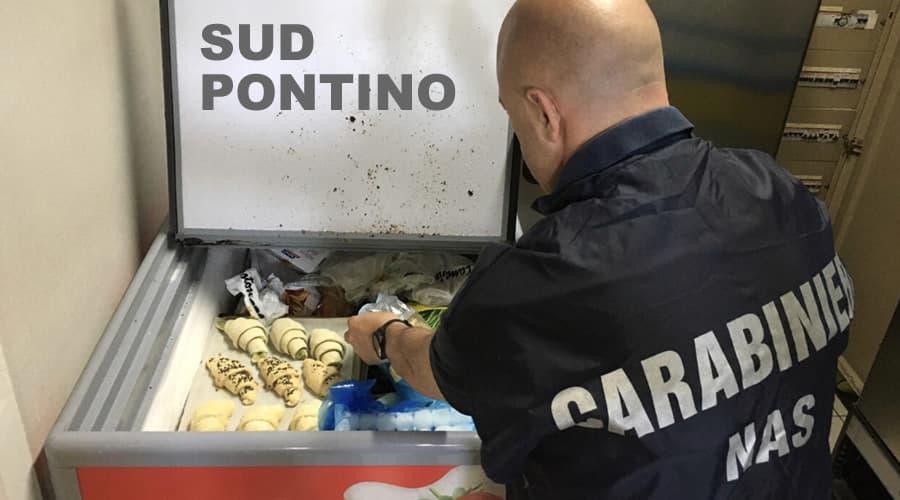 Sud pontino, maxi controlli NAS: sequestri e una tonnellata di alimenti smaltiti